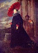 Anthony Van Dyck, Portrat der Marchesa Elena Grimaldi, Gattin des Marchese Nicola Cattaneo.